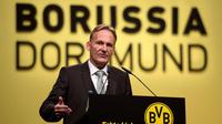 CEO Bayern Munchen, Hans-Joachim Watzke, menilai klubnya bakal sulit mengejar Bayern Munchen pada perebutan gelar juara Bundesliga 2015-16. (Skysports).