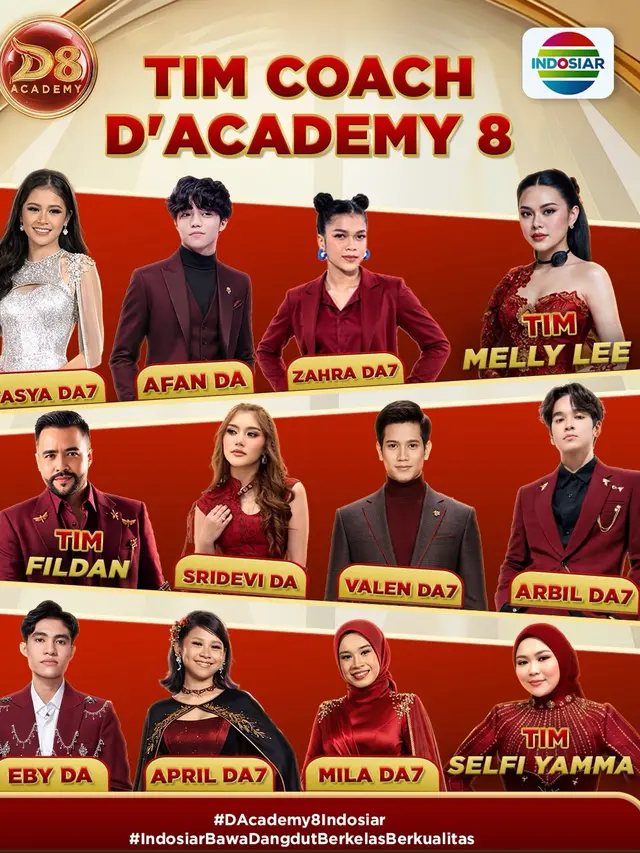 Tim Coach Dangdut Academy 8