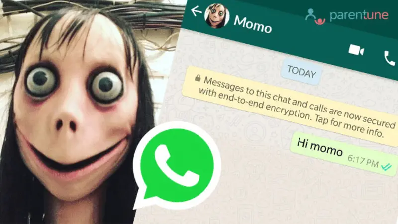 [Bintang] Lagi Viral di WhatsApp, Momo Challenge Ngajak Orang untuk Bunuh Diri