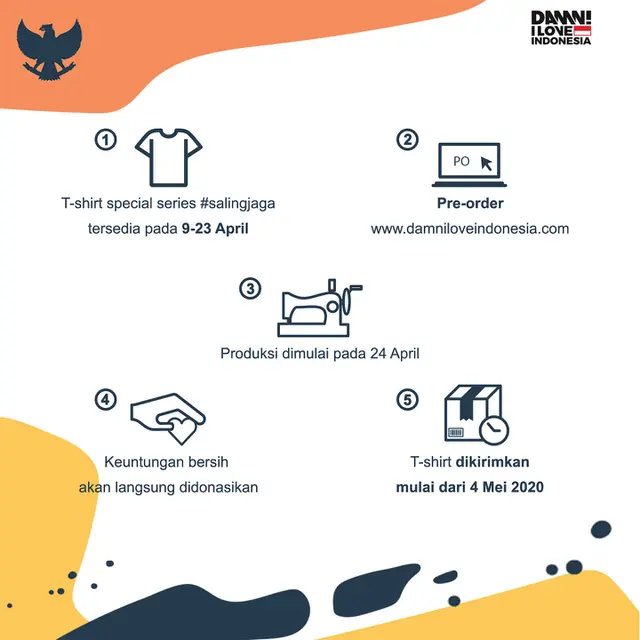Damn! I Love Indonesia,  meluncurkan ‘Gerakan Saling Jaga’. Dok