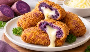 Resep Risol Ubi Ungu Keju Lumer: Perpaduan Manis Gurih yang Menggoda Selera