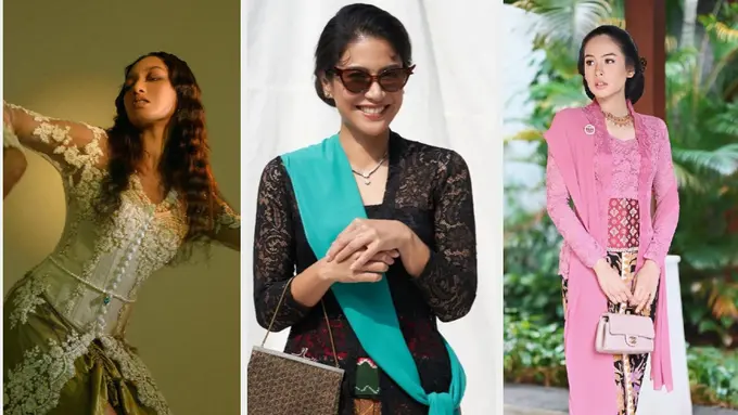 Adu Gaya Dian Sastrowardoyo, Maudy Ayunda, hingga Asmara Abigail Kenakan Kebaya untuk Dukung Gerakan ke UNESCO