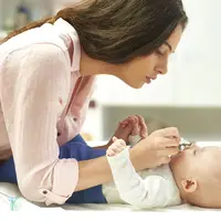 Nebulizer memiliki peranan penting untuk menjaga kesehatan pernapasan anak (Foto: Omron)