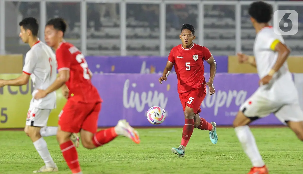 Timnas Indonesia U-20 hanya membutuhkan satu poin untuk bisa lolos ke Piala Asia U-20 2025. Sementara Yaman membutuhkan kemenangan atau poin penuh untuk lolos. (Liputan6.com/Angga Yuniar)
