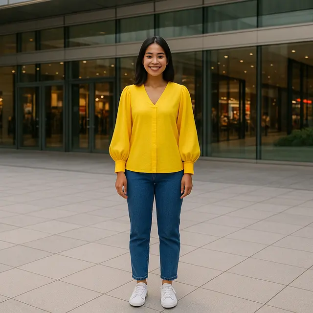 Model Atasan Wanita Lengan Panjang/ChatGPT