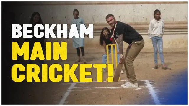 Berita Video, David Beckham berkunjung ke India pada Rabu (15/11/2023)