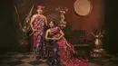 Beberapa pose diambil saat Kaesang Pangarep dan Erina Gudono mengenakan pakaian Bali. (Foto: Instagram/@kaesangp)