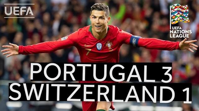 Video Highlights Uefa Nations League Portugal Vs Swiss 3 1 Dunia Bola Com
