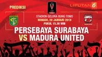Prediksi Persebaya  Surabaya Vs Madura United (Liputan6.com / Trie yas)