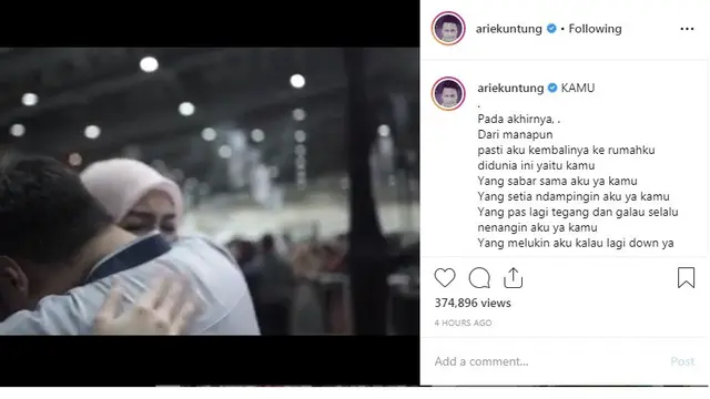 Arie Untung (Foto: Instagram)