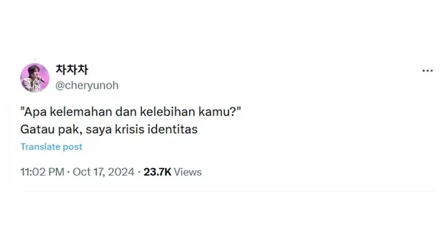 6 Jawaban Dalam Hati Netizen ketika Wawancara Kerja Ini Bikin Tepuk Jidat