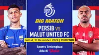 Link Siaran Langsung BRI Liga 1 Big Match: Persib vs Malut United di Vidio