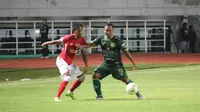 PS Tira Persikabo Vs Semen Padang pada leg kedua 32 besar Piala Indonesia 2018, Sabtu (2/2/2019) di Stadion Pakansari, Cibinong. (Bola.com/Permana Kusumadijaya)