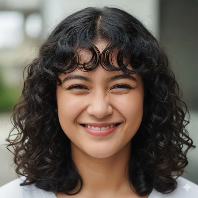 Inspirasi Model Rambut Keriting