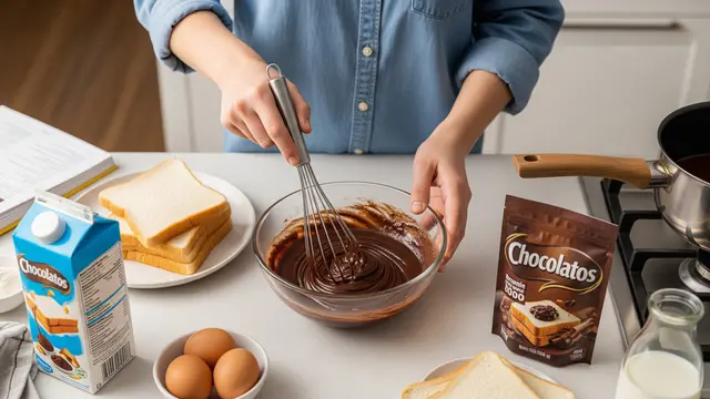 Resep Puding Brownies Roti Tawar Chocolatos
