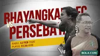 Piala Gubernur Jatim - Bhayangkara FC Vs Persebaya - Duel Pelatih (Bola.com/Adreanus Titus)