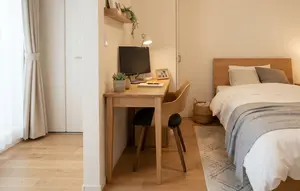20 Inspirasi Ruang Kerja di Dalam Kamar Tidur, Nyaman untuk WFH dan Tetap Stylish
