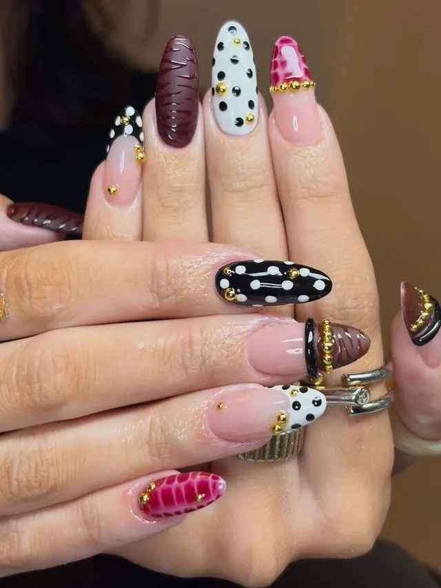 Ilustrasi gem nails