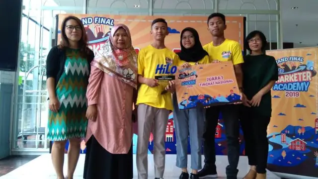 Dukung Siswa SMA/SMK Kembangkan Kompetensi Kewirausahaan, Ini Pemenang Hilo Marketer Academy 2019