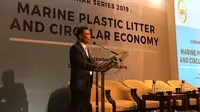 Seminar 'Kebijakan Baru ke Arah Selatan' dalam Explorasi Potensi Kerjasama Taiwam-Indonesia dalam Daur Ulang Limbah Plastik Laut dan Ekonomi Daur Ulang.