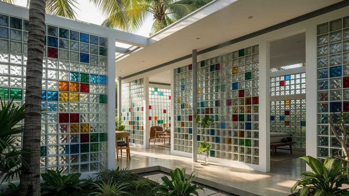 Tren Warna dan Motif Glass Block Terbaru 2026 untuk Rumah Minimalis Modern