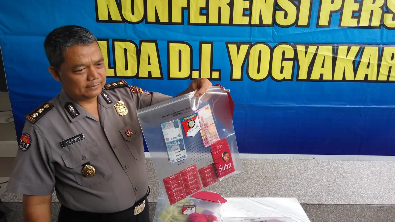 Bukti Kasus Pesta Seks di Sleman