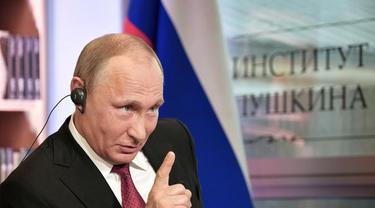 Presiden Rusia Vladimir Putin (AP/Alexei Nikolsky)