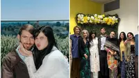9 Potret Stephanie Poetri Resmi Menikah di AS, Keluarga Titi DJ Pakai Gaun Unik