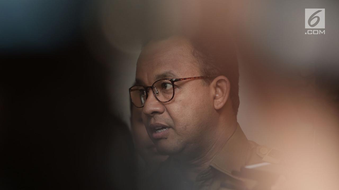 Ekspresi Anies Baswedan Usai Diperiksa Bawaslu