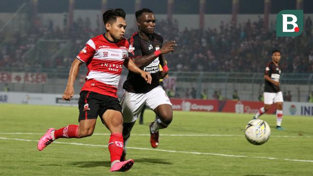 Madura United vs Persipura Jayapura