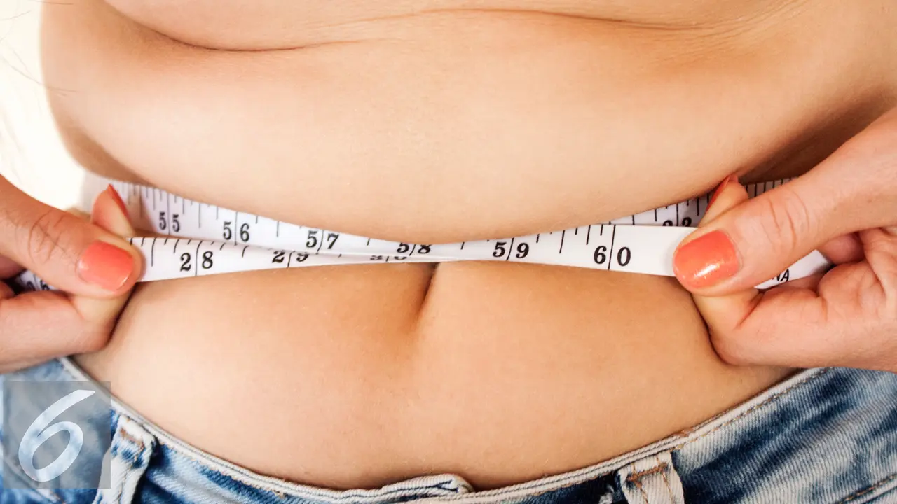 Ilustrasi Badan Gemuk atau Obesitas (iStockphoto)