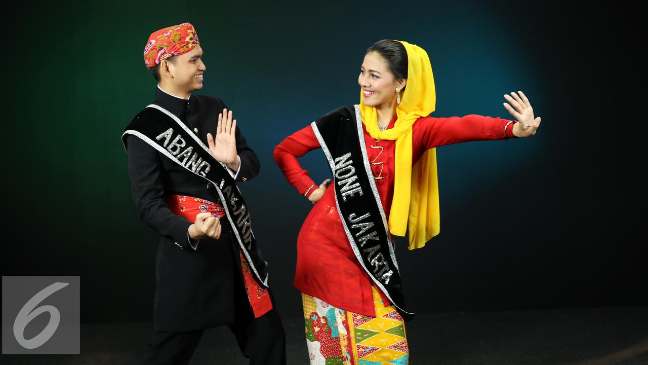 Abang None Jakarta 2016 Taufik Hidayat dan Yasmine Kurnia