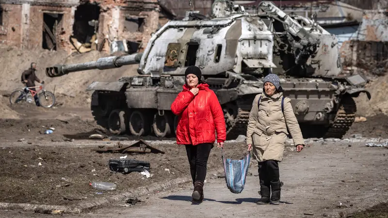 Ukraina Kembali Rebut Kota Trostianets dari Rusia