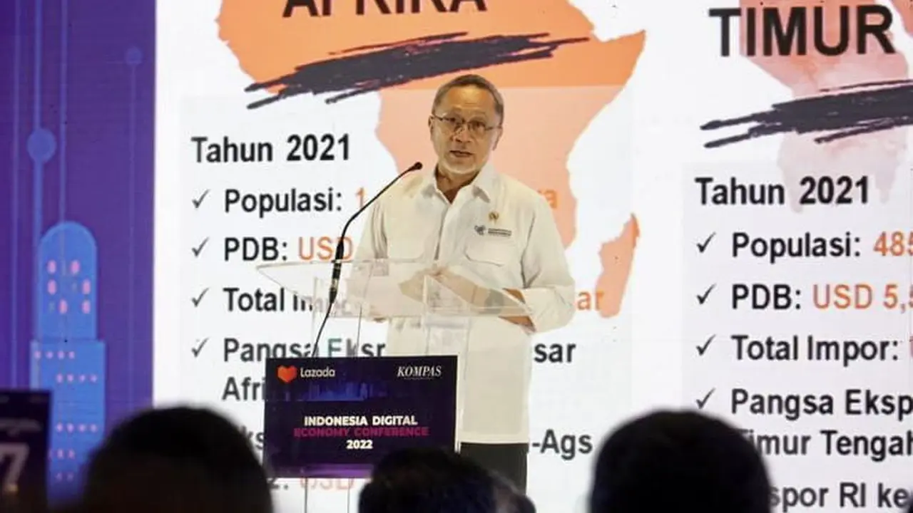 Menteri Perdagangan Zulkifli Hasan mengaku optimistis perekonomian digital Indonesia akan lebih baik meski ada prediksi resesi dunia terjadi tahun depan.