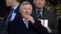 Mantan manajer Manchester United, Sir Alex Ferguson. (AFP/Oli Scarff)