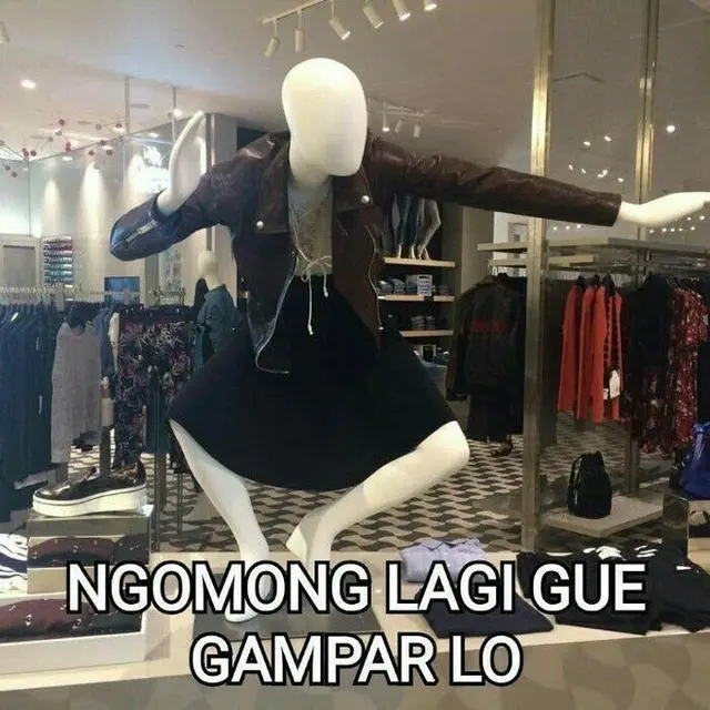 9 Meme Lucu Orang Lagi Emosi dari Kucing Hingga Manekin Ini Kocak