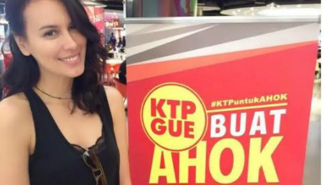 Sophia Latjuba dan TemanAhok