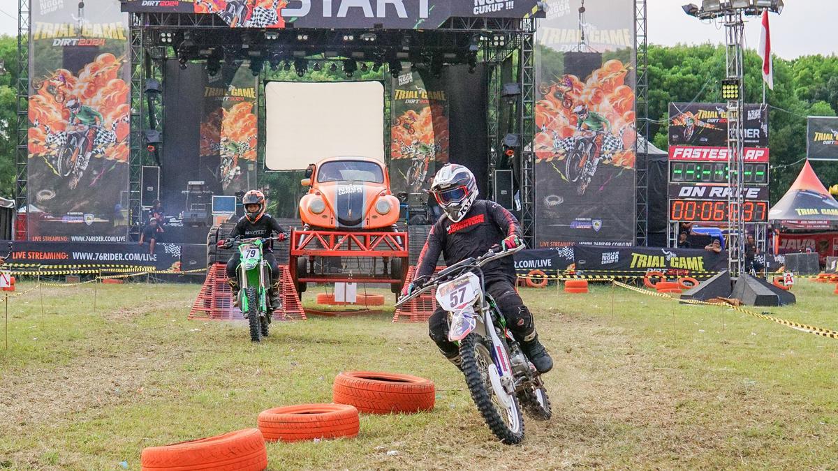Kejuaraan Motocross Trial Game Dirt 2025 Digelar di 5 Kota, Cari Juara Baru