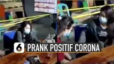 Bermain-main dengan Virus Corona Covid-19. Gadis ini mengaku positif Corona dan akhirnya ditangkap.