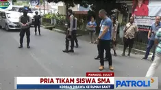 Menurut saksi, pelaku yang pergi menggunakan motor selepas bertangkar dengan kekasihnya, hampir menabrak korban saat melintas.
