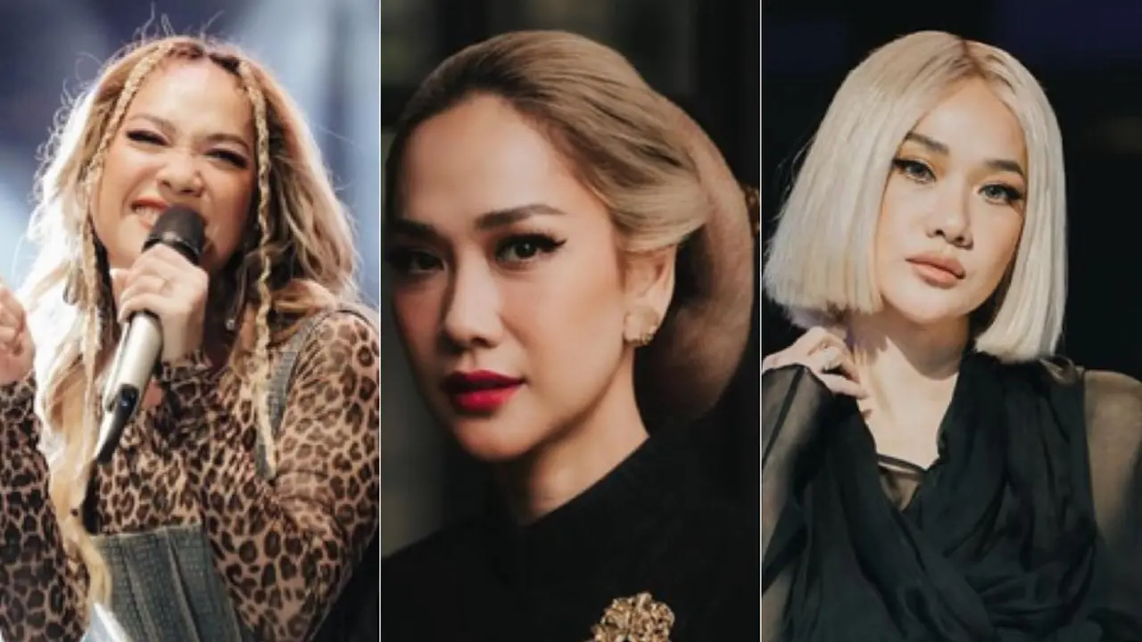Bunga Citra Lestari dengan beragam tatanan rambut