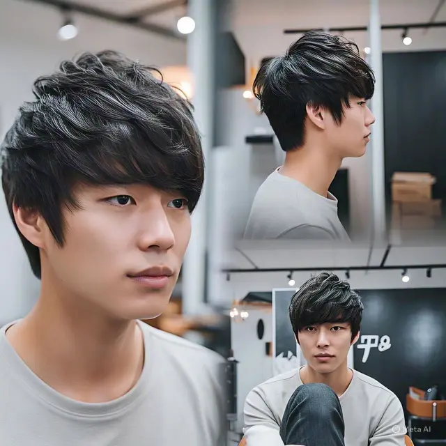 Model Rambut Belakang Pria Korea