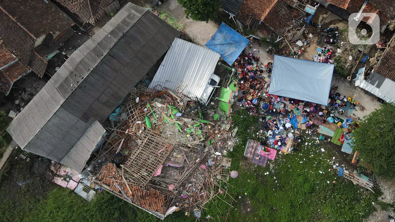 Melihat Posko Pengungsian Warga Terdampak Gempa Cianjur