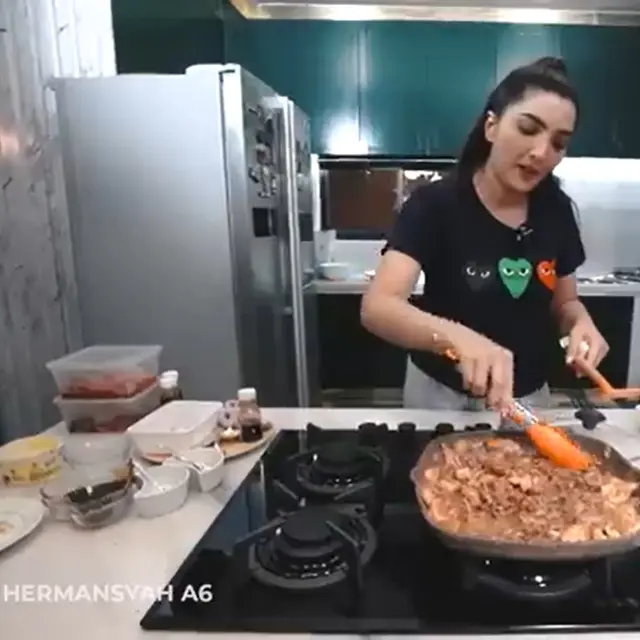 Potret dapur Ashanty/Youtube The Hermansyah A6