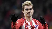 2. Antoine Griezmann (Atletico Madrid) - Penyerang asal Prancis ini merupakan tipikal pemain yang disukai Jose Mourinho. Musim lalu hampir gabung MU namun gagal karena masalah embargo transfer yang menjerat Atletico. (AFP/Gabriel Bouys)