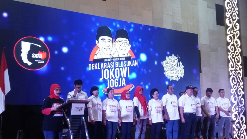 Relawan blusukan Jokowi