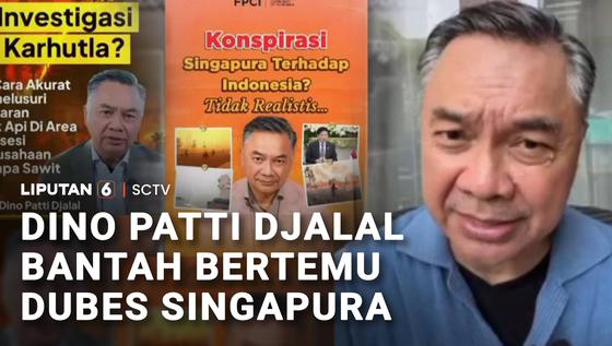 Dino Patti Djalal Bantah Bertemu Dubes Singapura