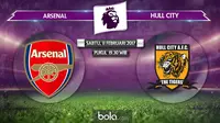Premier League_Arsenal Vs Hull City (Bola.com/Adreanus Titus)