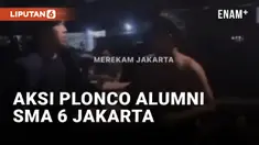 Alumni SMA 6 Jakarta Plonco Kelas 12 Demi Jaket Angkatan