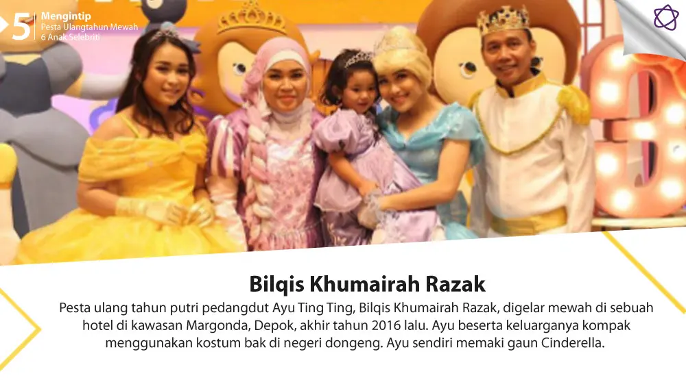 Mengintip Pesta Ulang Tahun Mewah 7 Anak Selebriti. (Foto: Instagram/decorationparty, Desain: Nurman Abdul Hakim/Bintang.com)